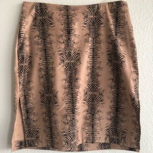 Vintage printed skirt